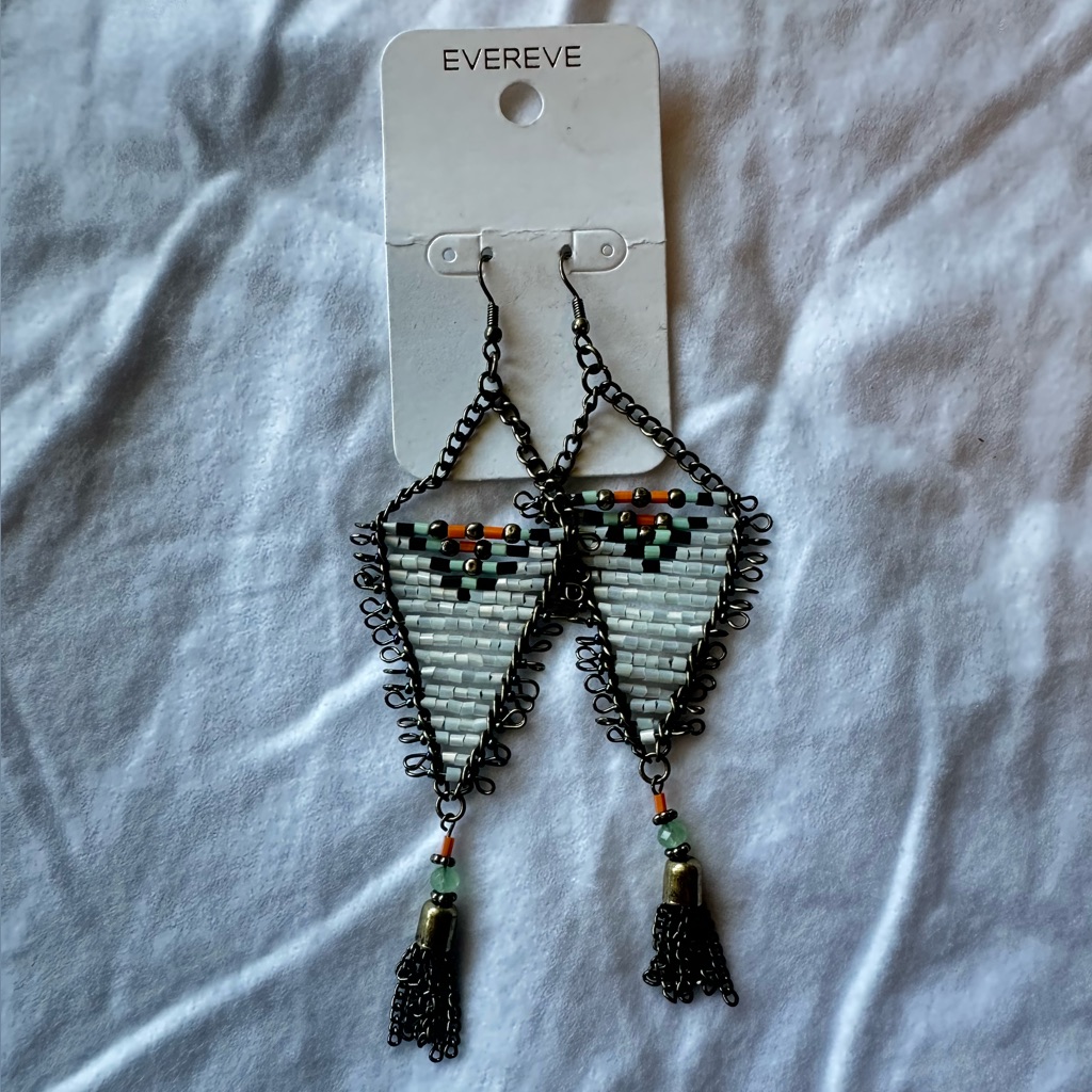Beaded Dangle Earrings